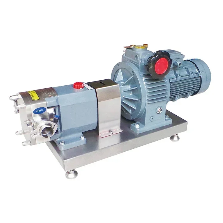 

stainless steel 304 316L high viscosity honey transfer pump food grade lobe pump rotary pump