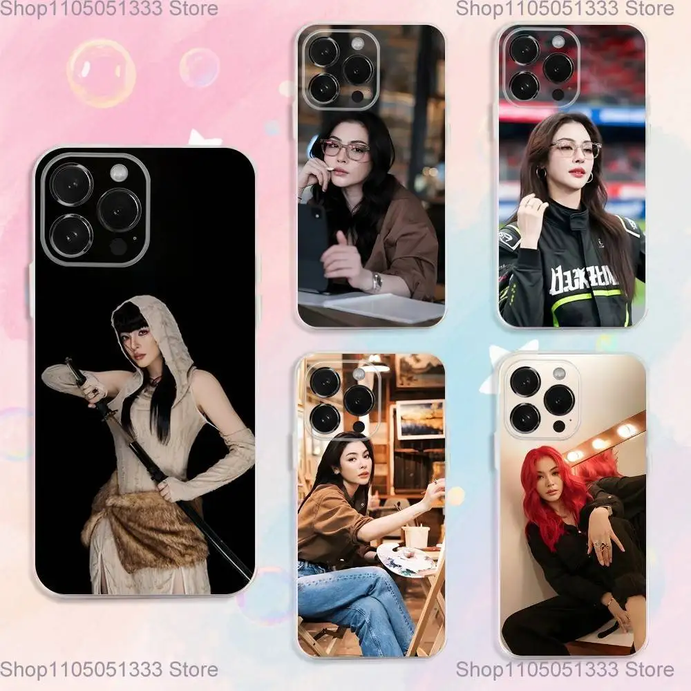 

Faye Peraya Malisorn Phone Case For iPhone 17,16,15,14,13,12,11 Plus,Pro,Max,XR,XS,Plus,E,SE4,Mini Transparent Cover