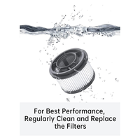 ABRG For Dreame T10 T20 T30 Handheld Cordless Vacuum Cleaner Washable Filter Replacement Accessories High Efficiency Filter,5