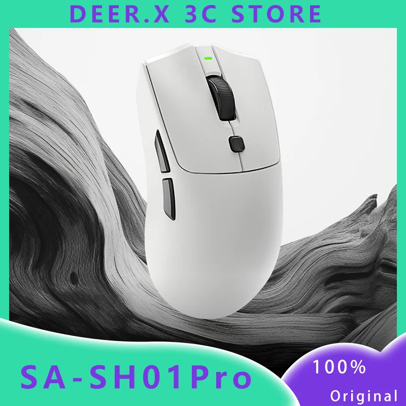 

Rawm Sa-Sh01pro Wireless Mouse Paw3950 Three-Mode Bluetooth Lightweight Hot Plug Micro Motion Custom Game Office Mouse Laptop