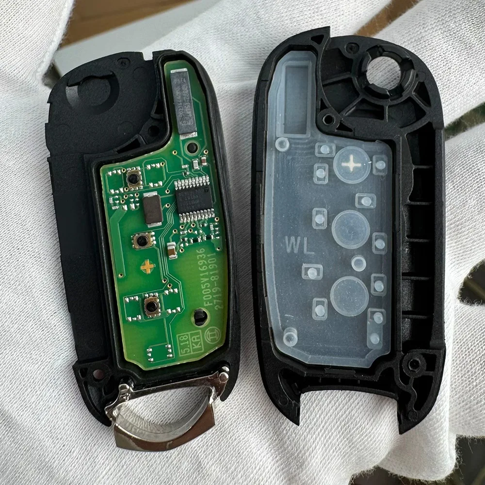YOCASTY OEM PCB 2 Buttons 315 434MHZ ID46 PCF7941E Remote Smart Flip Car Key For Opel Astra K Vauxhall Buick Verano GT Excelle view 3