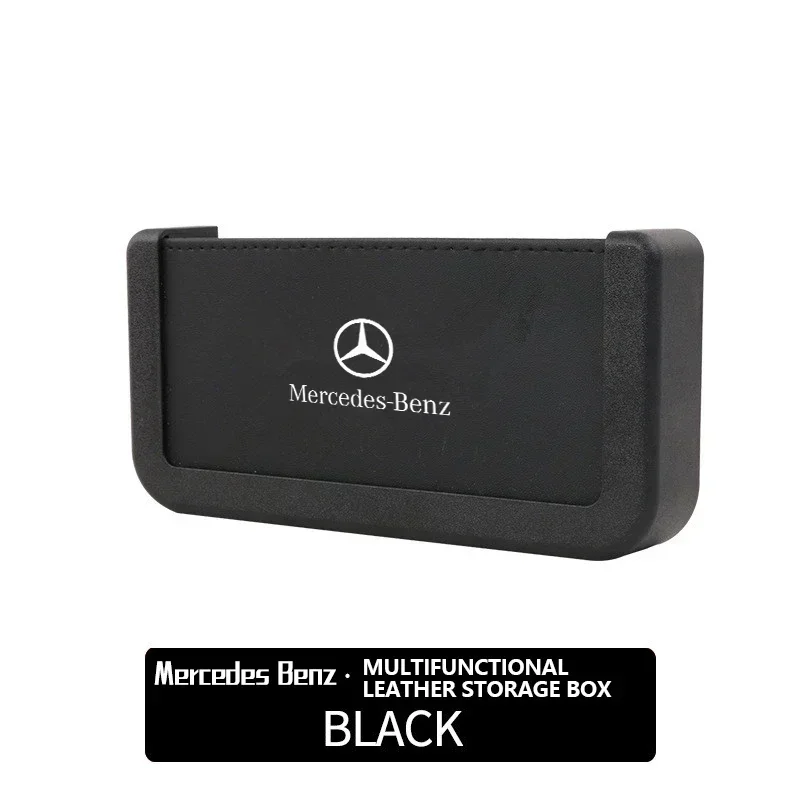 For Mercedes Benz AMG 1pcs For Mercedes Benz CLK CLA A180 A200 A300 E220 S300 Car Storage Bag Multi-Function Universal Car Mobil