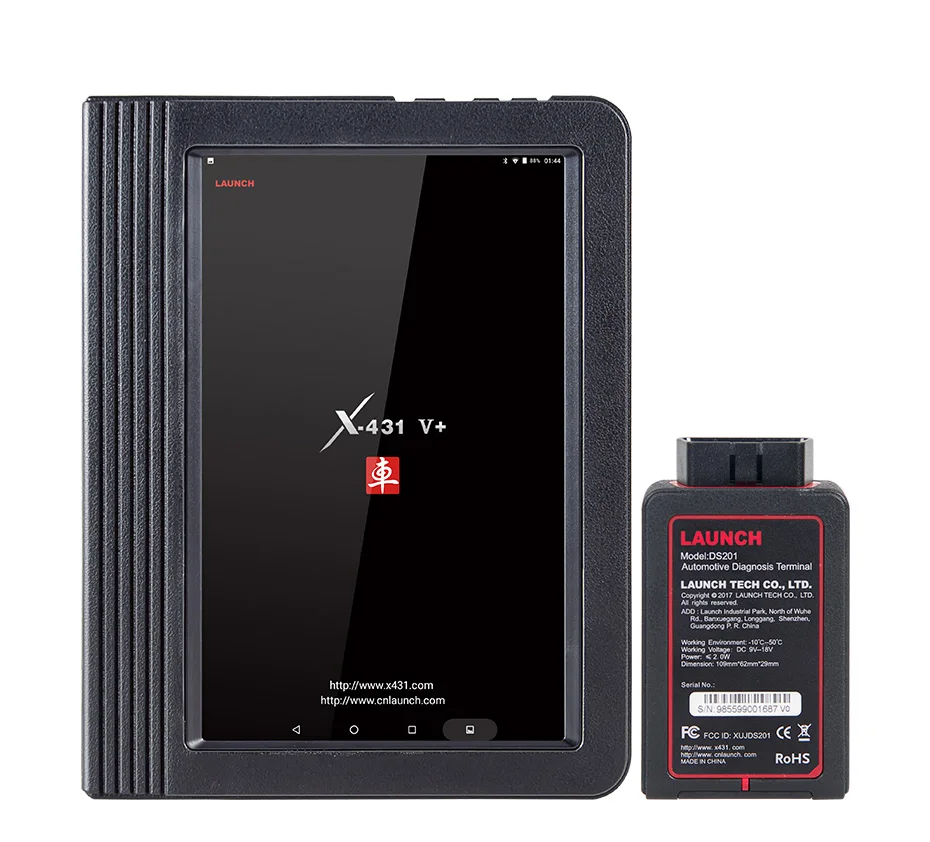 Launch X431 V+ V plus OBDII Automotive Scanner OBD2 Auto Diagnostic Tool BT Wifi Android 7.1 Launch Scanner