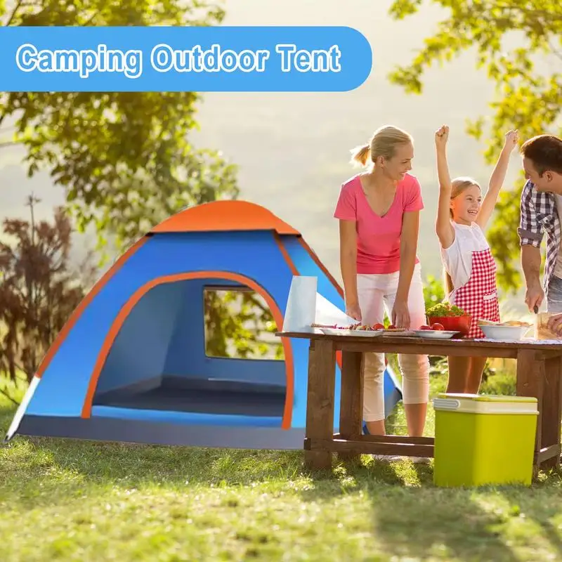 Automatic Tents For Camping Multifunctional Pop Up Tent Instant Easy Pop Up Tents For Camping Automatic Waterproof Family