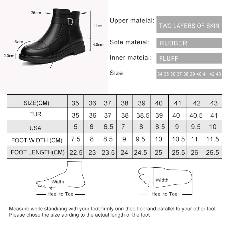 AIYUQI женские зимние ботинки из натуральной кожи, новинка 2024, зимние ботинки для мам, противоскользящие женские ботильоны большого размера из натуральной шерсти