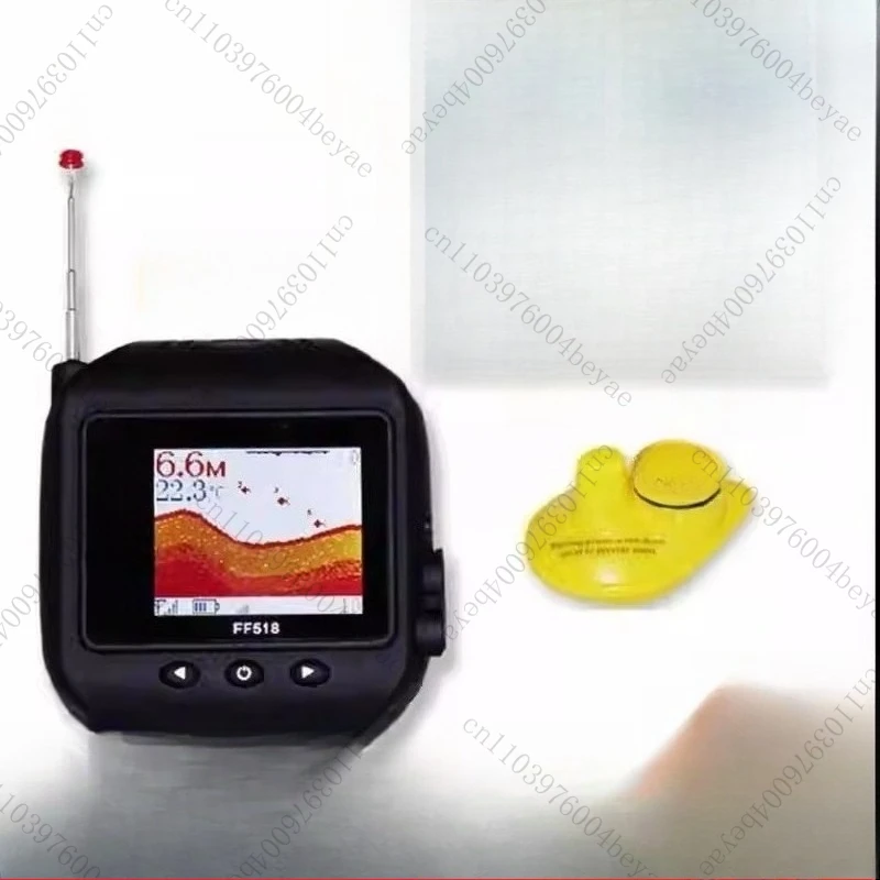Tipo de reloj Sonar inalámbrico Visible Detector de pesca de alta definición inteligente impermeable equipo de pesca de tirador de peces