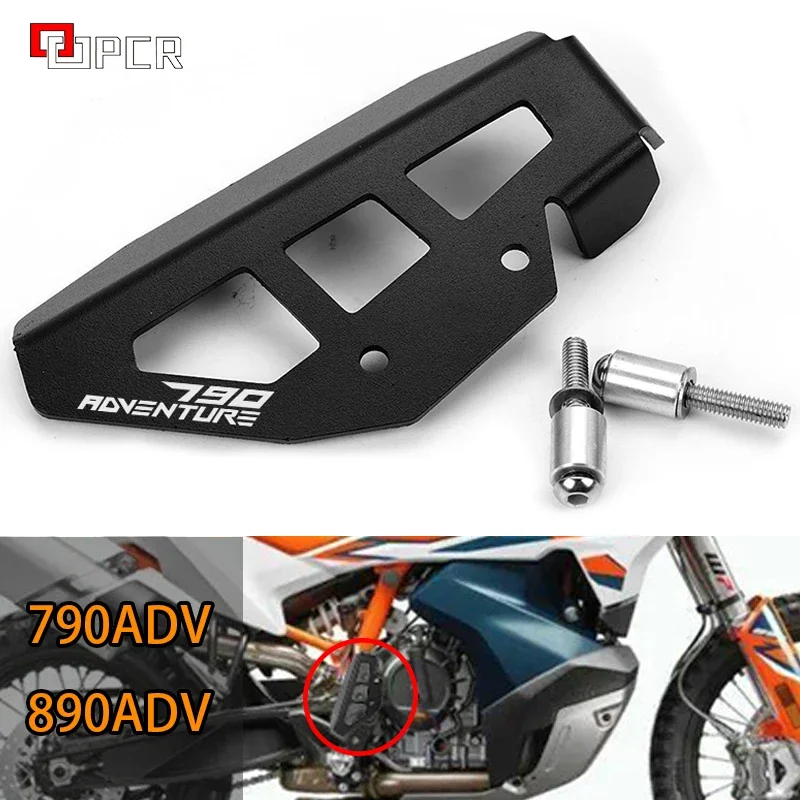 

790ADV 890ADV For KTM 790 Adventure R S 890 Adventure R 2018-2023 2022 Motorcycle Accessories Rear Brake Cylinder Guard Cover