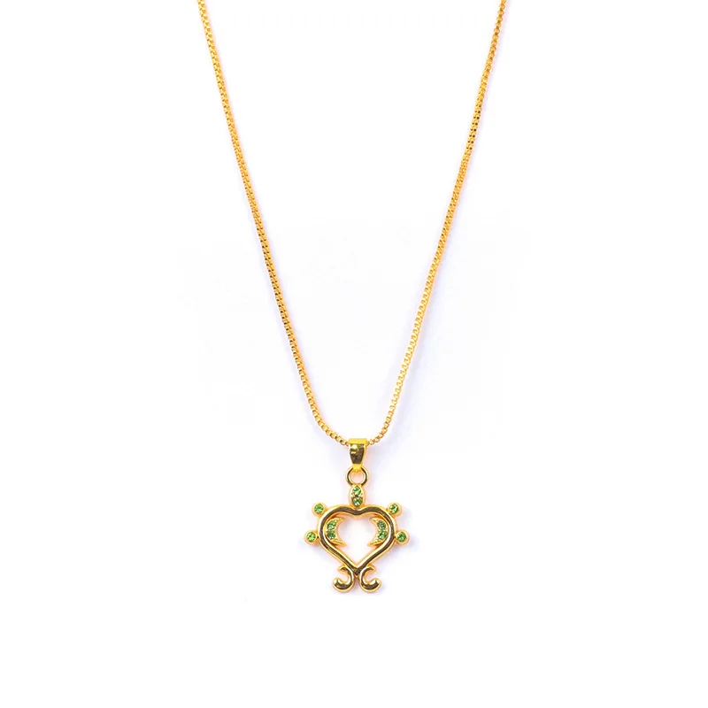 Impact Peripheral Elements Pendant Necklace Gold Silver Cos Jewelry God's Eye Niche Design Metal Jewelry Wholesale