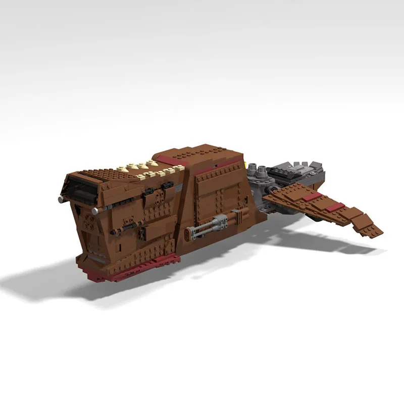 1145 قطعة من نماذج مكعبات بناء الأسنان Star Battleas MOC Bounty Hunter Hound ، إبداعية ذاتية الصنع ، مجموعة ، هدايا ألعاب تعليمية