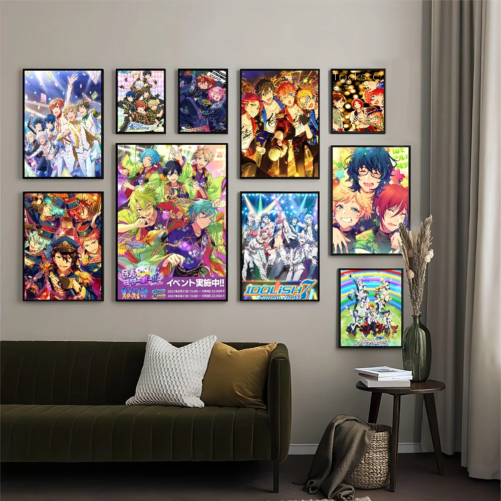 

Idol Dream Festival DIY Sticky Poster Waterproof Paper Sticker Coffee House Bar Home Decor