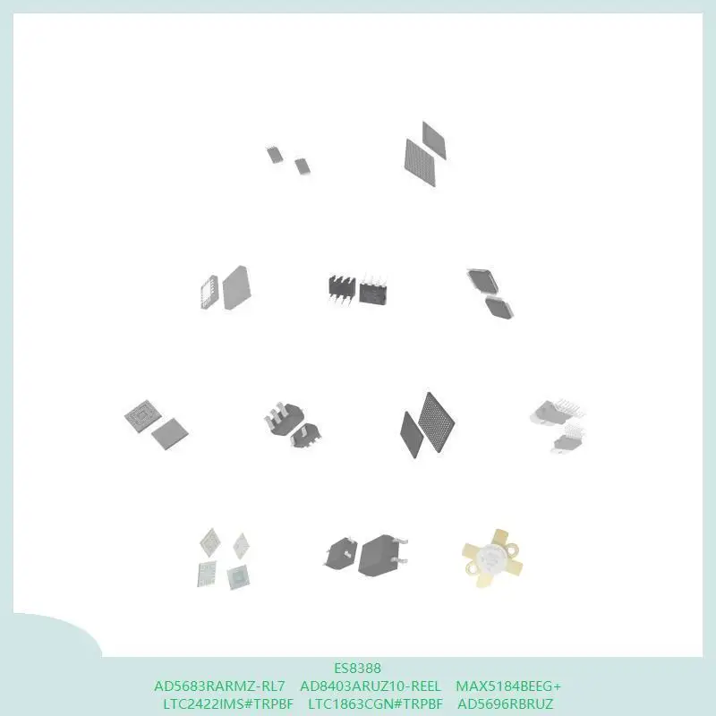 es8388-ad5683rarmz-rl7-ad8403aruz10-reel-max5184beeg-ltc2422ims-trpbf-ltc1863cgn-trpbf-ad5696rbruz