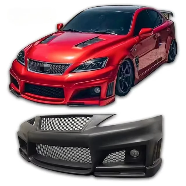 

For Lexus Is 250 300 Upgrade ISF Style Front Bumper Body Kit Front Bumper Grille