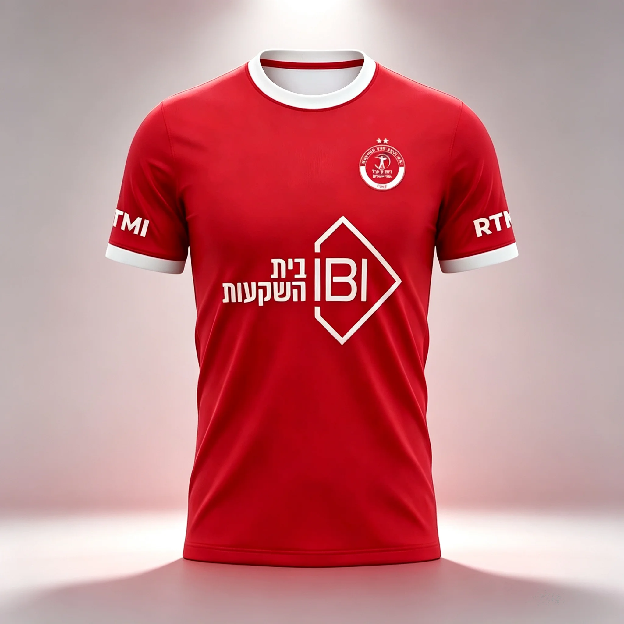 2026 Hapoel Tel Aviv Football Jersey Men's Women's Summer Sports Oversize T-shirt Breathable Quick Drying Streetwear Clothing