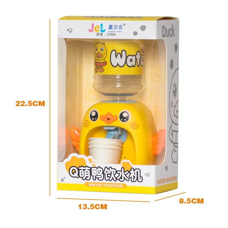 

Mini Children Water Dispenser Toy Cartoon Water Juice Milk Drinking Fountain Pretend Play Kitchen Toy Boy Girl Christmas Gifts