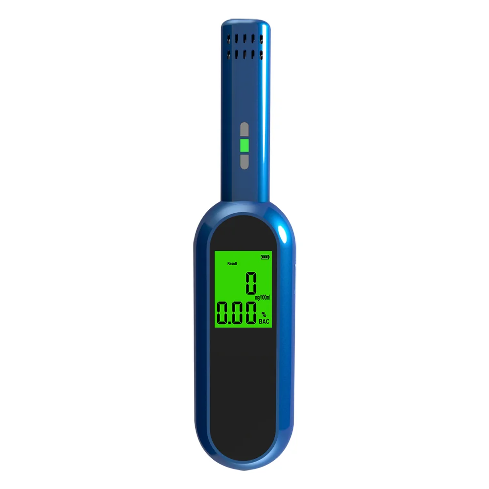 

Dienmern Portable Alcohol DetectorDM604B LCD Display Red Light Alarm Language Can Be Customized Alcohol Concentration Monitor