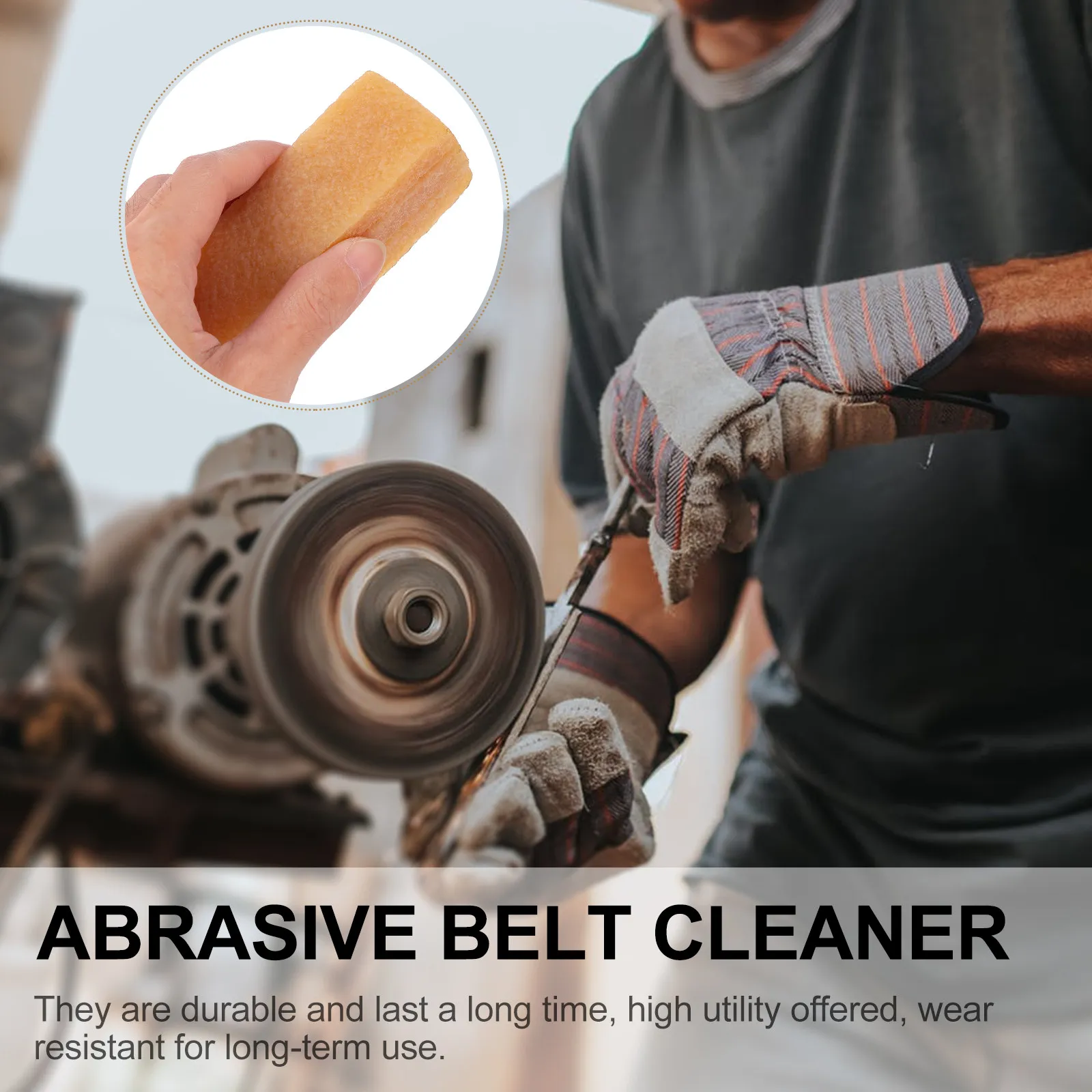 1Pcs Skateboard Sanding Belt Cleaner Rubber Grip Tape Eraser Wipe Tool for Abrasive Belt Cleaning Wet Or Oily Woods