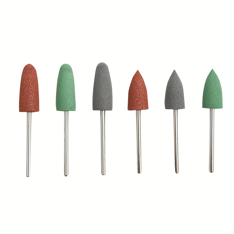 10Pcs Silicone Polishing Wheel Heads for Jade Amber Beeswax Diamond Jewelry DIY Grinding and Polishing Tools Set with Case