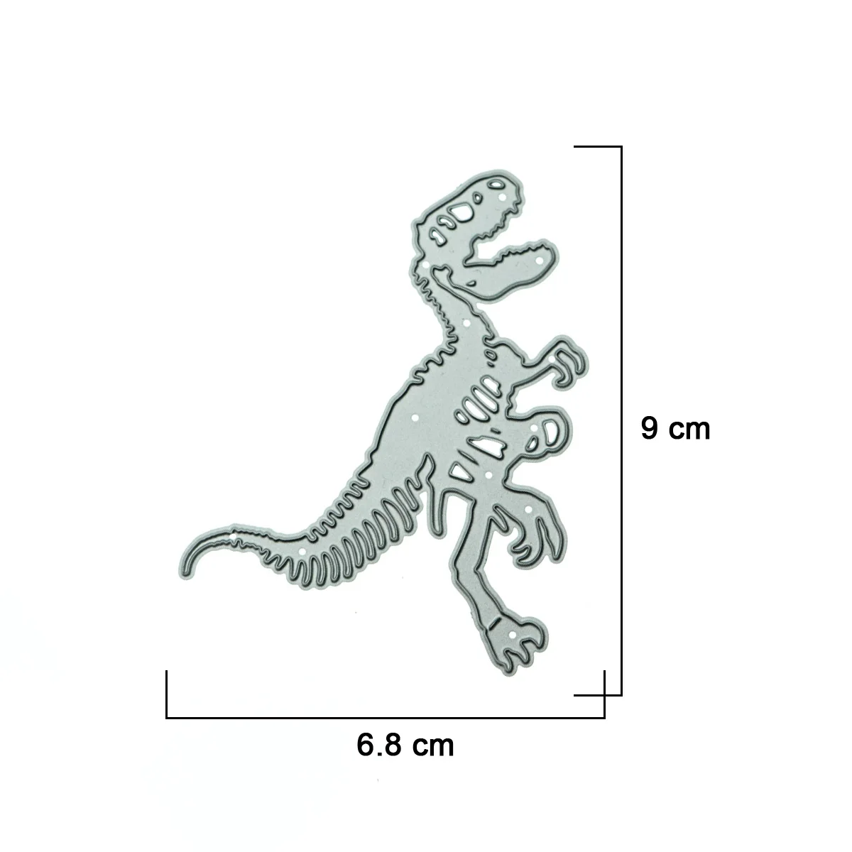 Metal Cutting Dies T-rex Dinosaur Skeleton Pattern For Card Decorating Scrapbooking Craft Paper Clipart Die Cutter Stencil