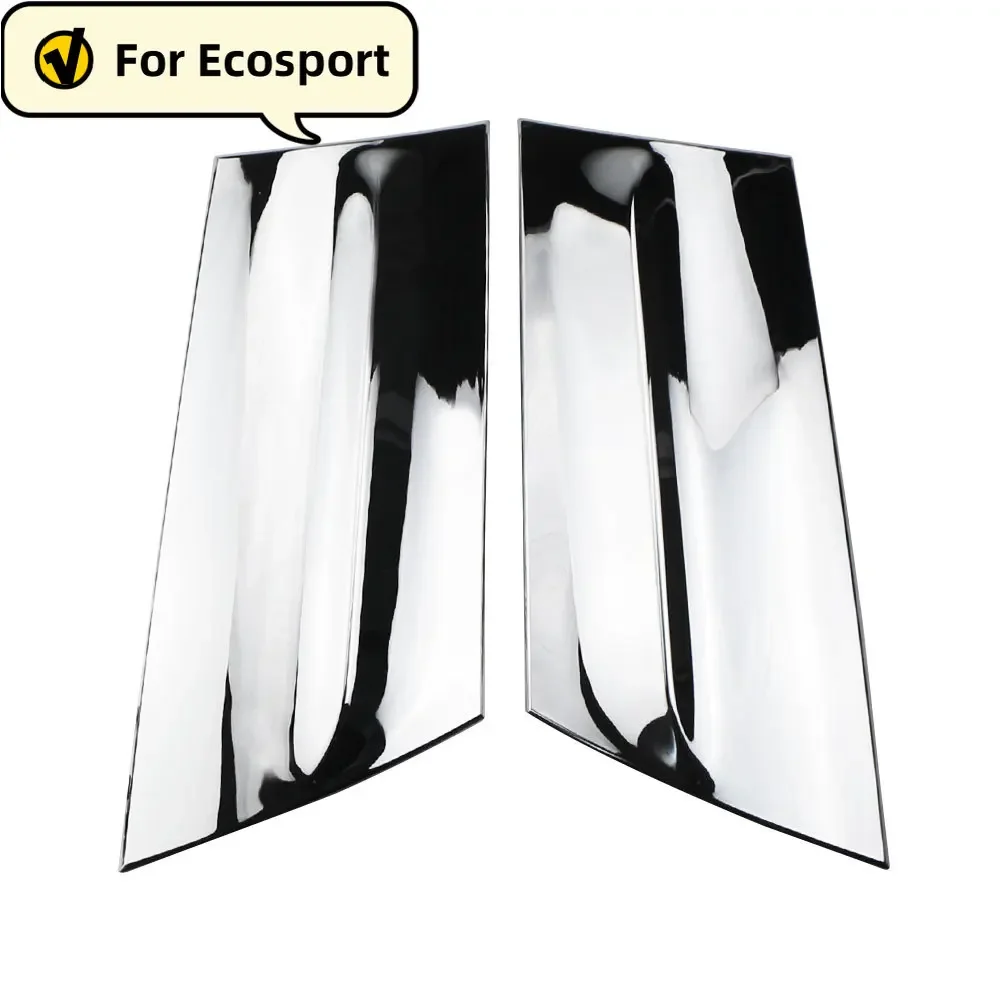 For Ford Ecosport 2013 2014 2015 2016 2017 Tailgate Side Wing Bright Strip Tail ABS Chrome Decorative Accessories 1 Pair