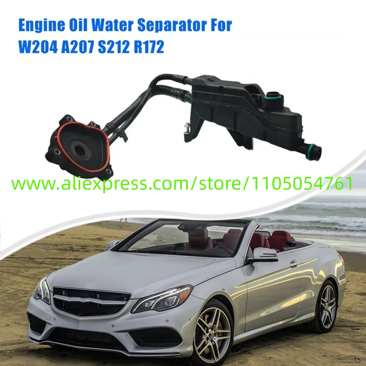 

2760107111 is a brand-new oil-water separator suitable for the M-erc-ed-es-Be-nz W204 276 engine