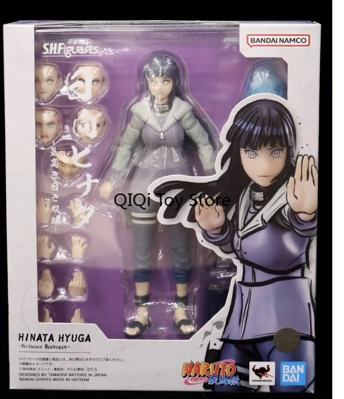 

Bandai SHF Hyuga Hinata Speedy Legend Noble white eyes movable doll