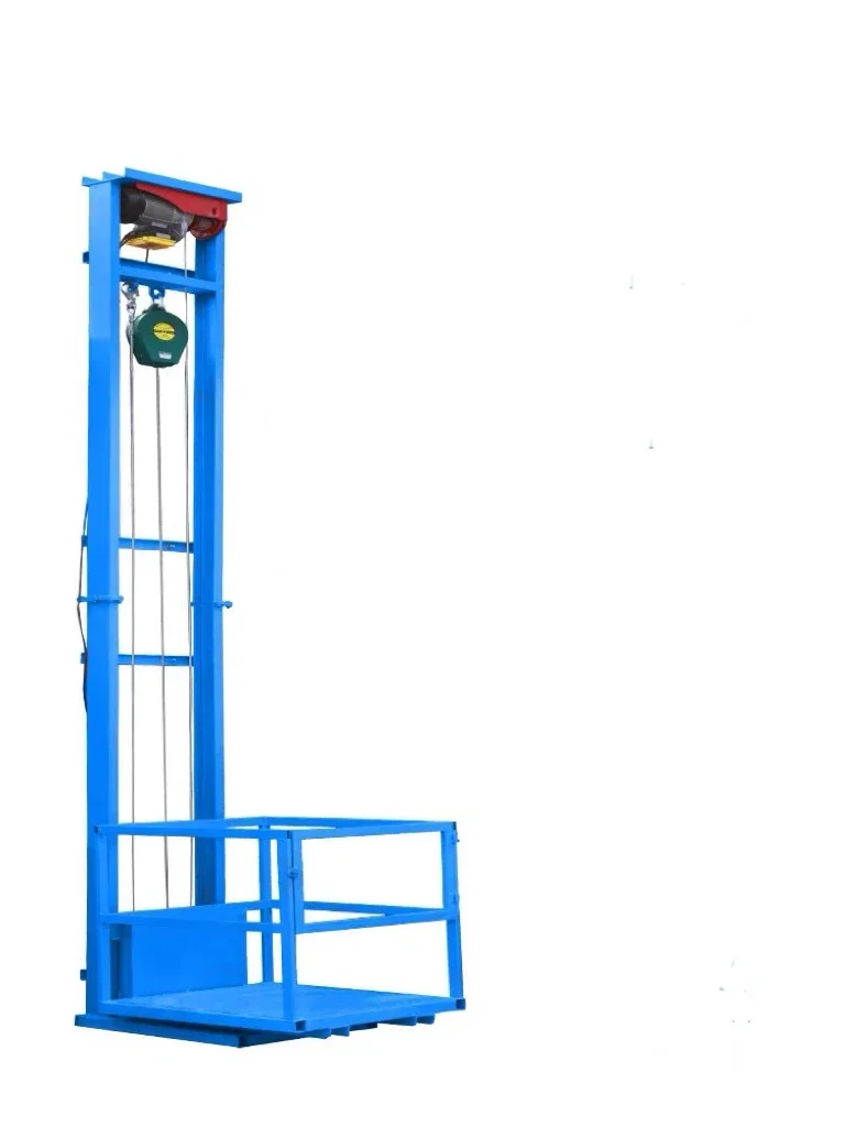 Wall Mounted Industrial Home Cargo Goods Elevator 300kg 220v/380v 10m Platform Lift Best Price