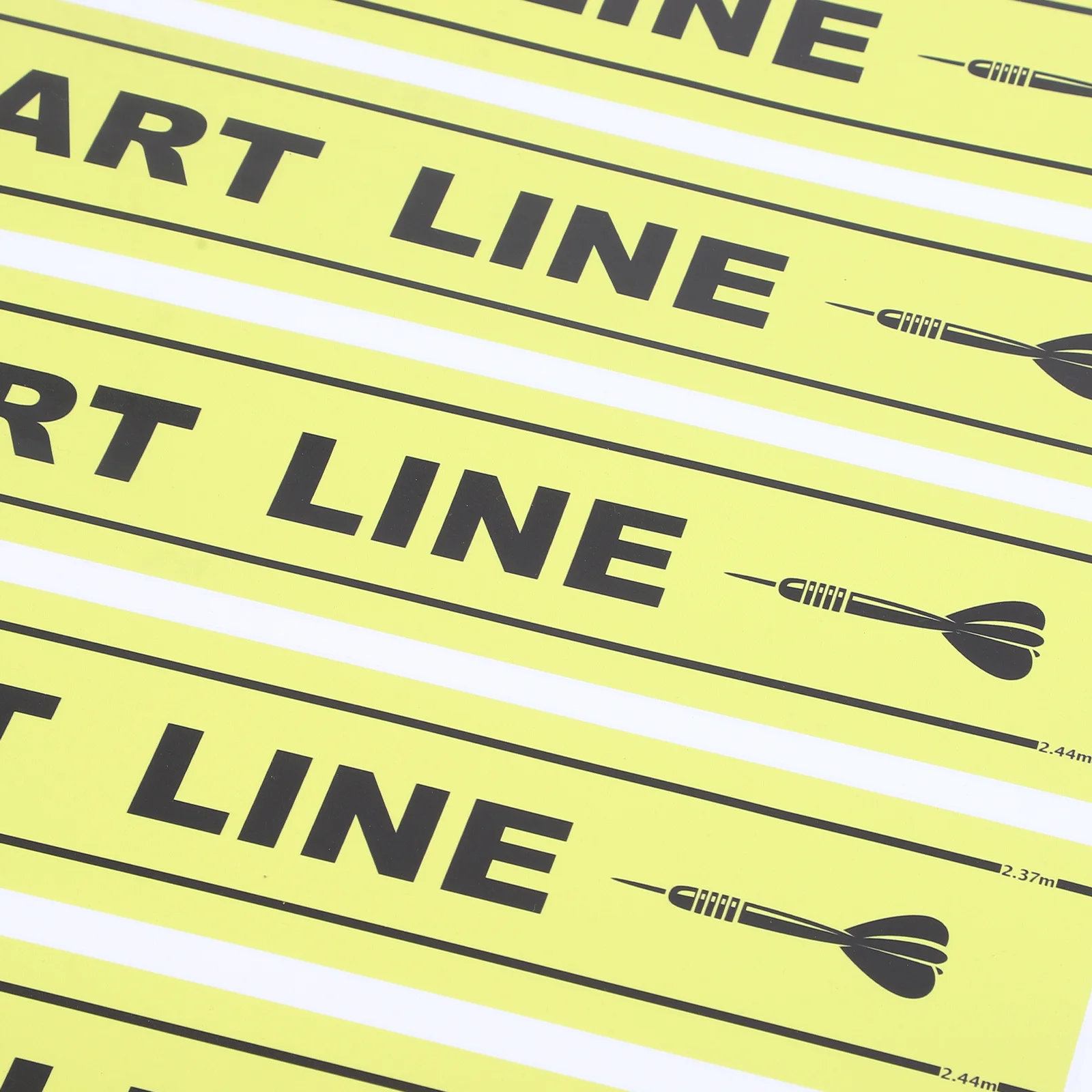 

Marker For Game Pvc Durable Floor Throw Ground Line Bright Color Visibility Game Accessories Outdoor Indoor Play