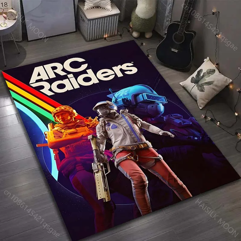 1PC Classic Games Arc R-Raiders Pattern Carpet for Living Room Bedroom Sofa Game Room Home Decor Non-slip Floor Mat