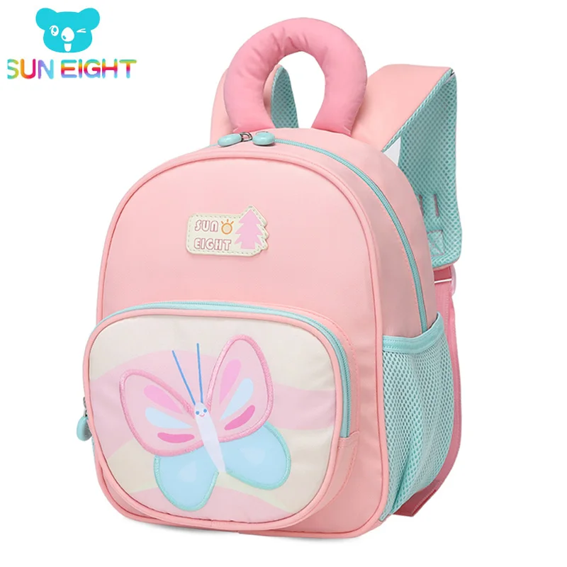 Mochilas de mariposa para niña, mochilas escolares impermeables, regalo para bebé