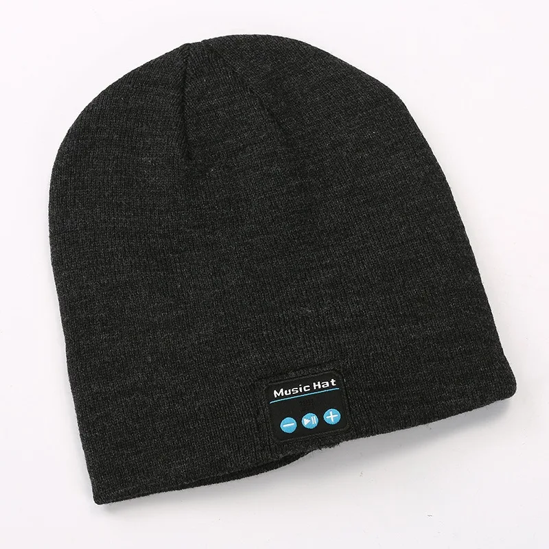 Bluetooth Headset Music Hat Knitted Hat Binaural Stereo Cold-proof Warm Hat