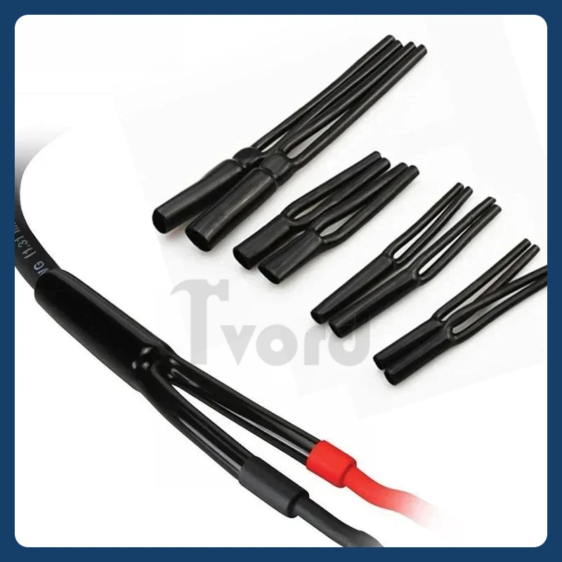 

Dia 7/9/10/12/16mm Speaker Audio Cable Wire HiFi Cable Pants Soft Rubber PVC Y Splitter Sleeve Tube Split Rubber Signal
