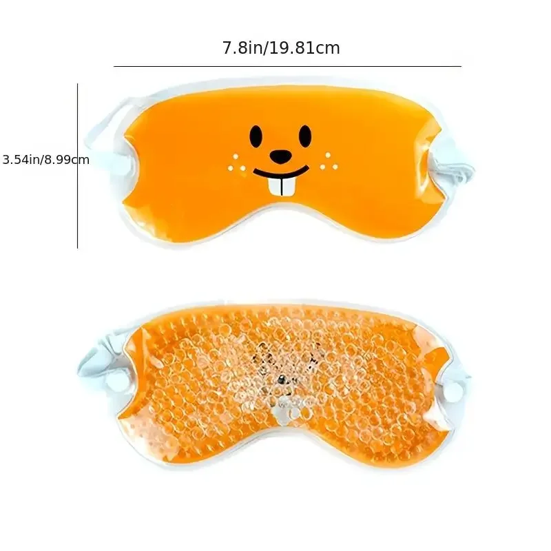 Reusable gel eye mask - relieves puffy eyes, promotes deep relaxation, improves comfortable sleep quality and relaxation experie