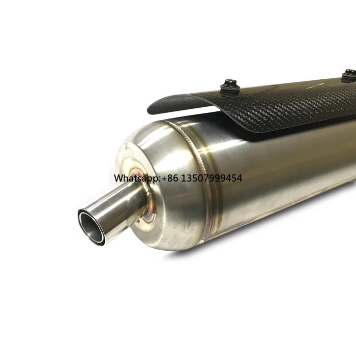 New Professional Grade Stainless Steel 304 Motorcycle Exhaust System ISO 9001 Certified for Custom Bike Applications