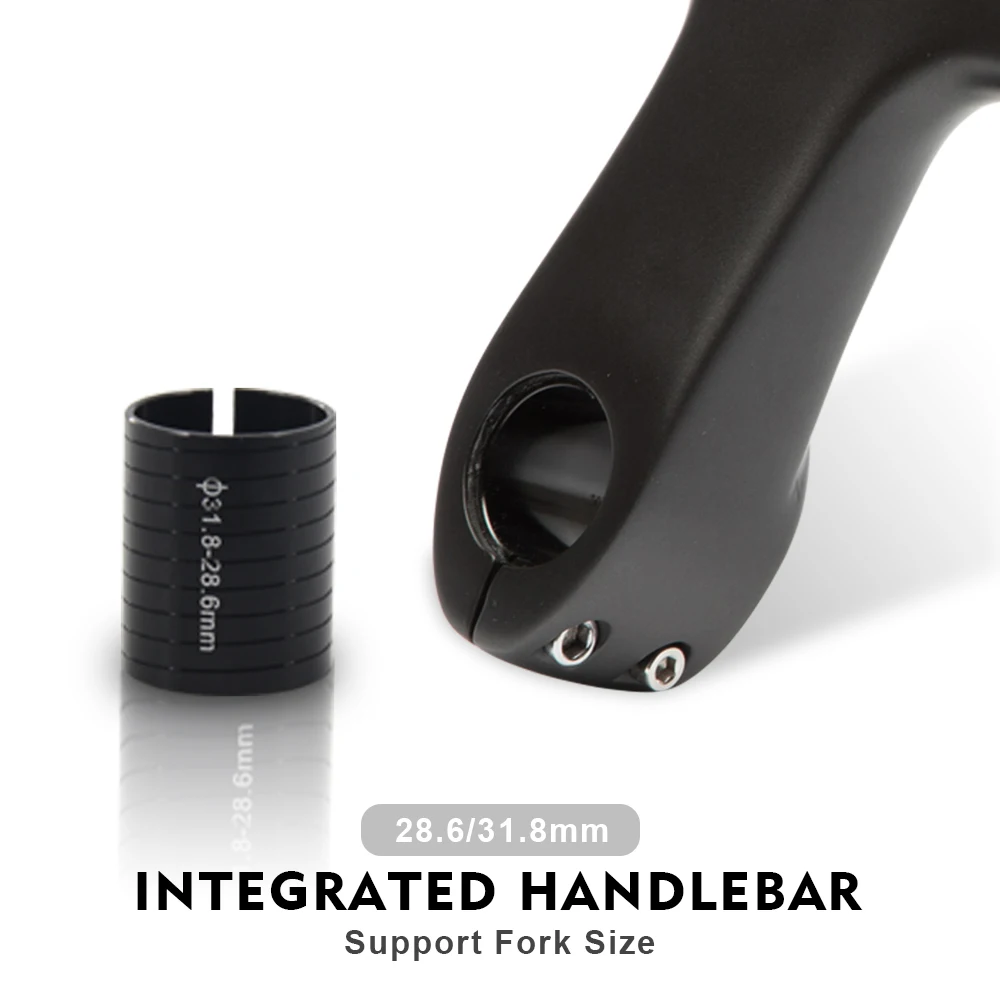 RXL SL Aero Carbon Rennradlenker - Integrierter Vorbau mit interner Kabelführung - OD2-kompatibel (28,6/31,8mm) - UD Matt-Finish – Detail 4