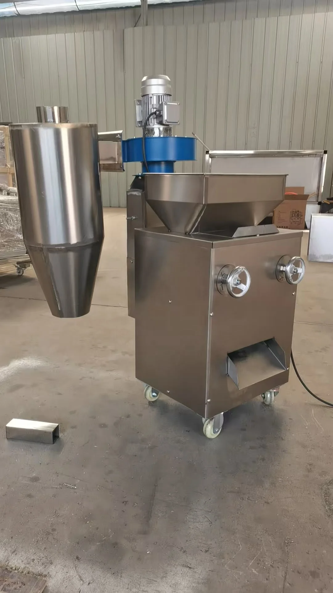 معدات معالجة حبوب الكاكاو الأوتوماتيكية آلة تكسير حبوب الكاكاو والفوز #2