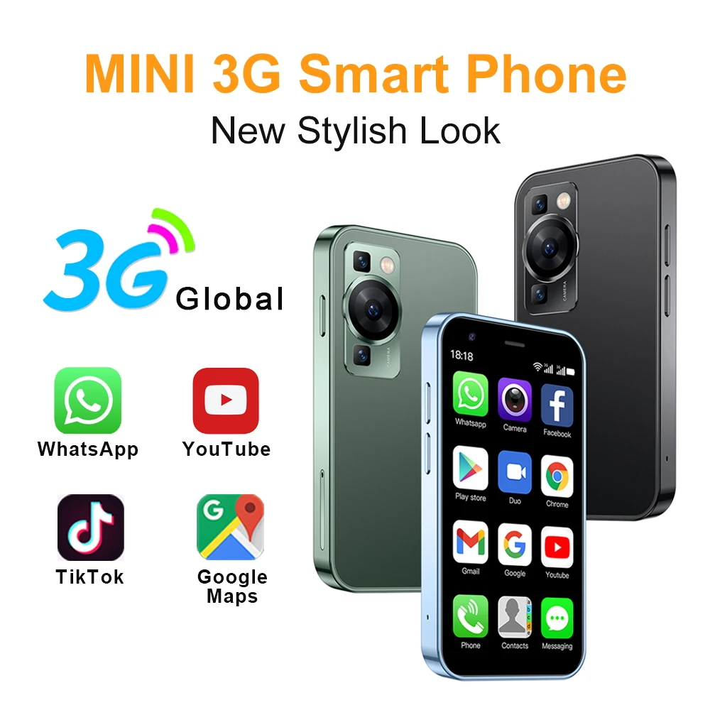 SERVO Mini Android Smartphone 16GB Celular 3.0