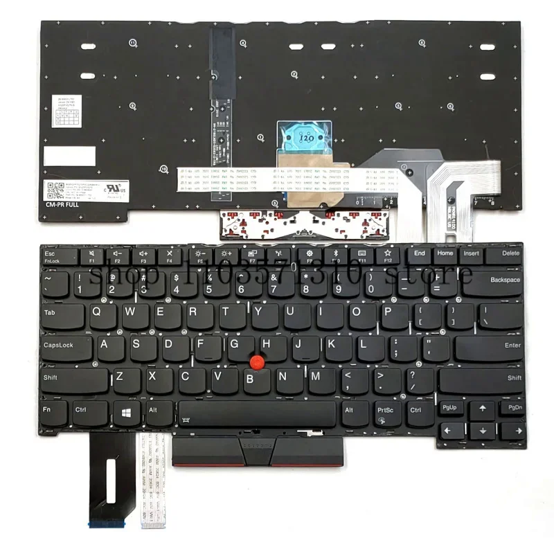 

Новинка для Lenovo ThinkPad X1 Extreme 1st 2nd Gen, тип 20mf, 20 мг, 20qv, 20qw, клавиатура для ноутбука, США, черная, с подсветкой