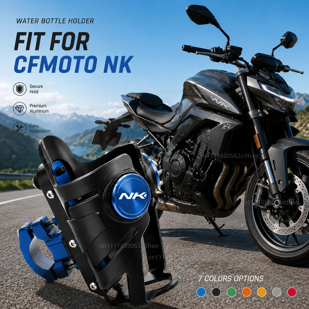 Motorcycle Water Bottle Holder For CFMOTO 450NK 675NK 800NK 125NK NK Coffee Beverage Tea Cup Support Modification Accessories