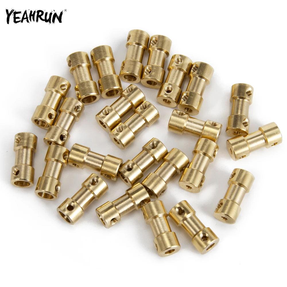 YEAHRUN 2/2.3/3/3.17/4/5/6mm Flexible Motor Shaft Coupling Coupler Motor Transmission Connector Joint for RC Boat Car Airplane