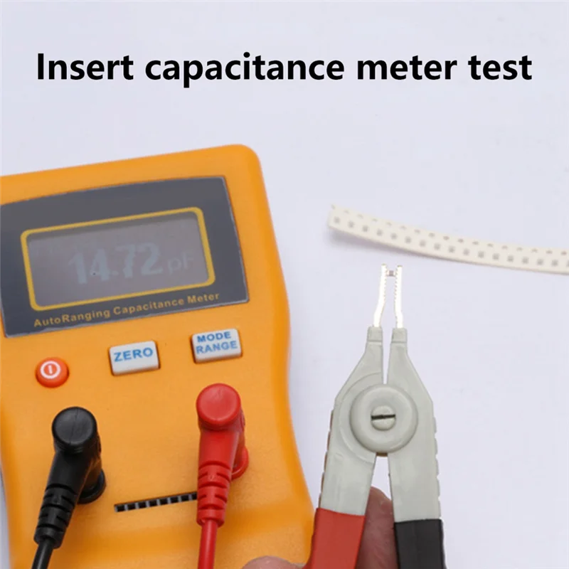 SQPP-LCR SMD тестовый зажим зажим типа «крокодил» Кельвина медная позолоченная пластина зажим тест батареи для индуктора M6013/M4070/MESR-100/MLC500