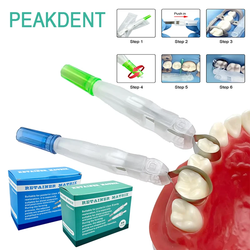 

Dental Rod Type Ring Shaped Sheet Stainless Steel Adjustable Double Plate Shaped Sheet Tooth Restoration and Beauty Oral Tool