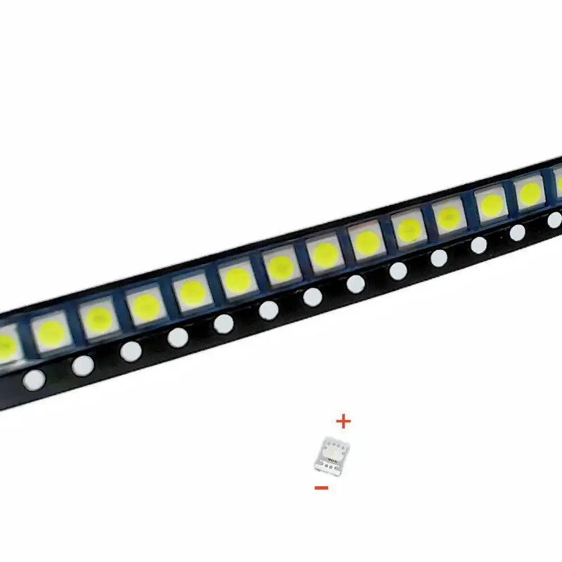

500 шт./партия, Светодиоды SMD 3528 2835 3 в 1 Вт лм