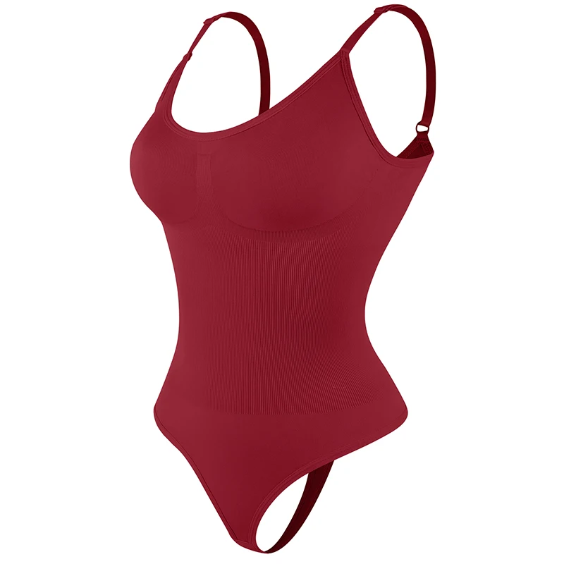 Smoothing Shapewear bodysuit voor dames Faja Full Body Shaper Thong Zachte lichaamsvormende beeldhouwen Borst afslankend ondergoed