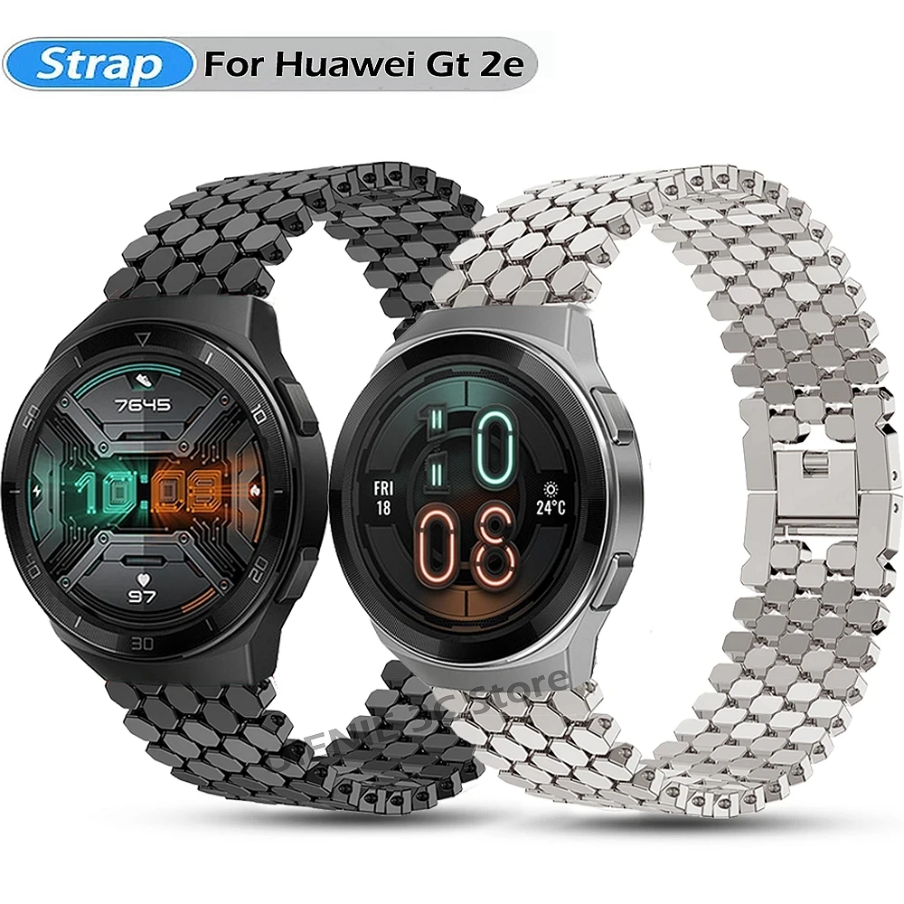 

22mm Watchband Strap for Huawei Watch Gt 2e /gt gt2 46mm Band for Honor Magic 2 46mm Wristband Alloy Bracelet Replacement Correa