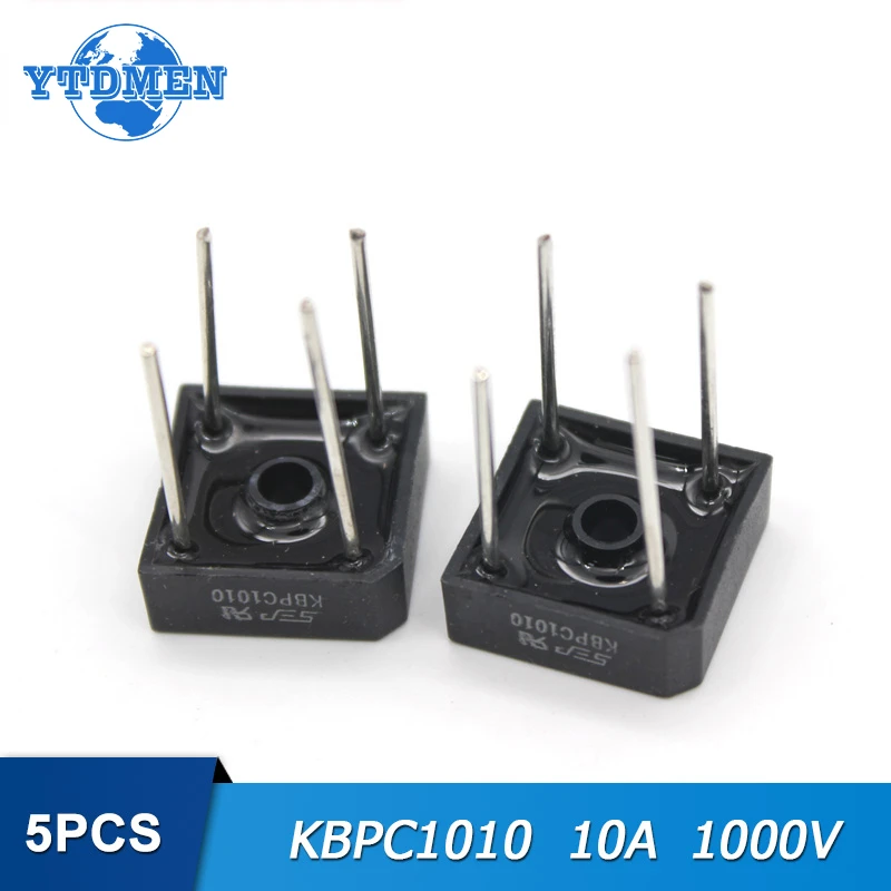 5PCS Diode Bridge Rectifier KBPC5010 KBPC1010 KBPC1510 KBPC2510 KBPC3510 Rectifiers 10A 15A 25A 35A 50A