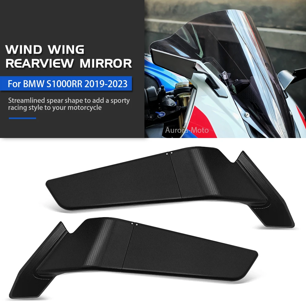 

Motorcycles Wind Wing Adjustable Rotating Rearview Mirror Light For BMW S1000 RR S 1000 RR S1000RR s1000rr 2019-2023 2021 2022