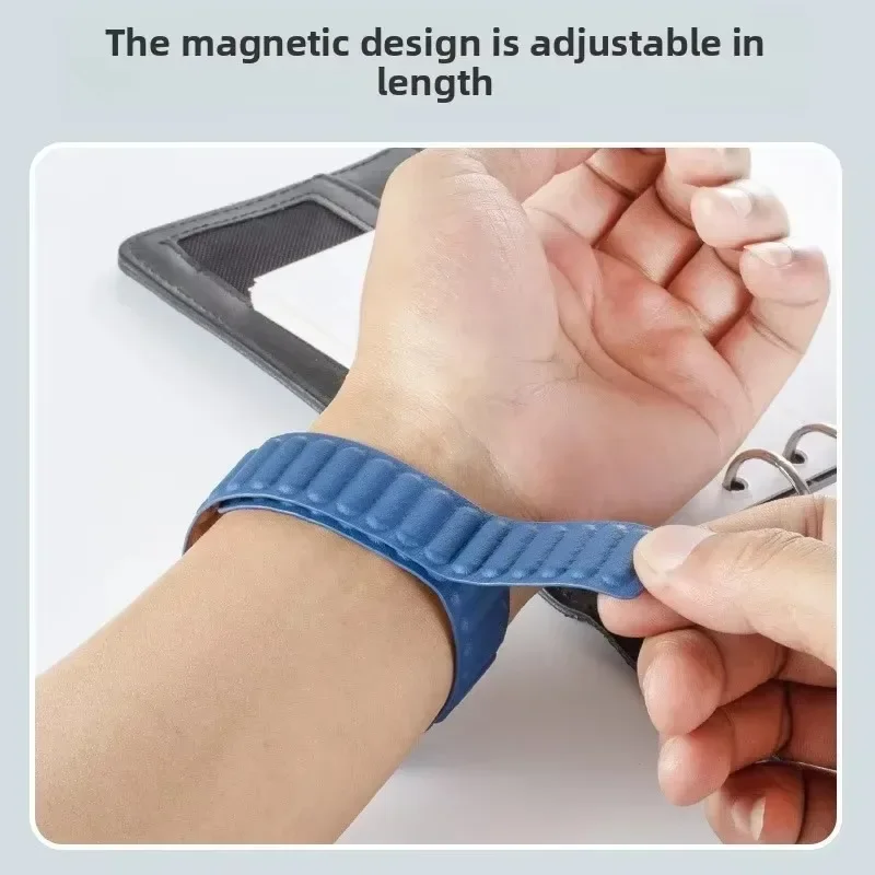 حزام سيليكون لساعة أبل Ultar 2 Band 49mm 45mm 42mm 40mm 38mm 41 44mm سوار حلقة مغناطيسي iWatch Series 9 8 7 6 SE 5