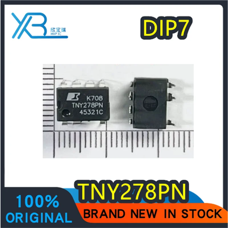 

(10/50 pieces) TNY278PN TNY278 Original authentic brand new power management chip TNY278P DIP-7 Spot delivery fast