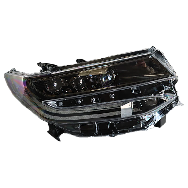 

For Upgrade For Toyota Alphard 2015-2022 New 3-Lens LED Matrix Headlights With Turn Signals