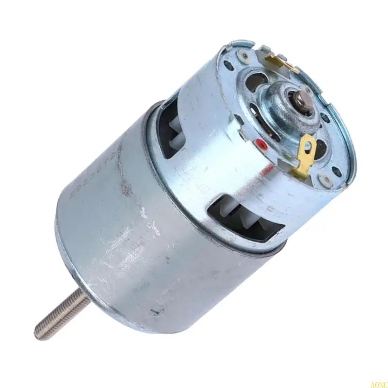 A0NC 755 Motor Trimmer 21V Grass Cutter Motor مع رمح طويل لتجميع جزازة الحشائش أداة استبدال البستنة المحرك